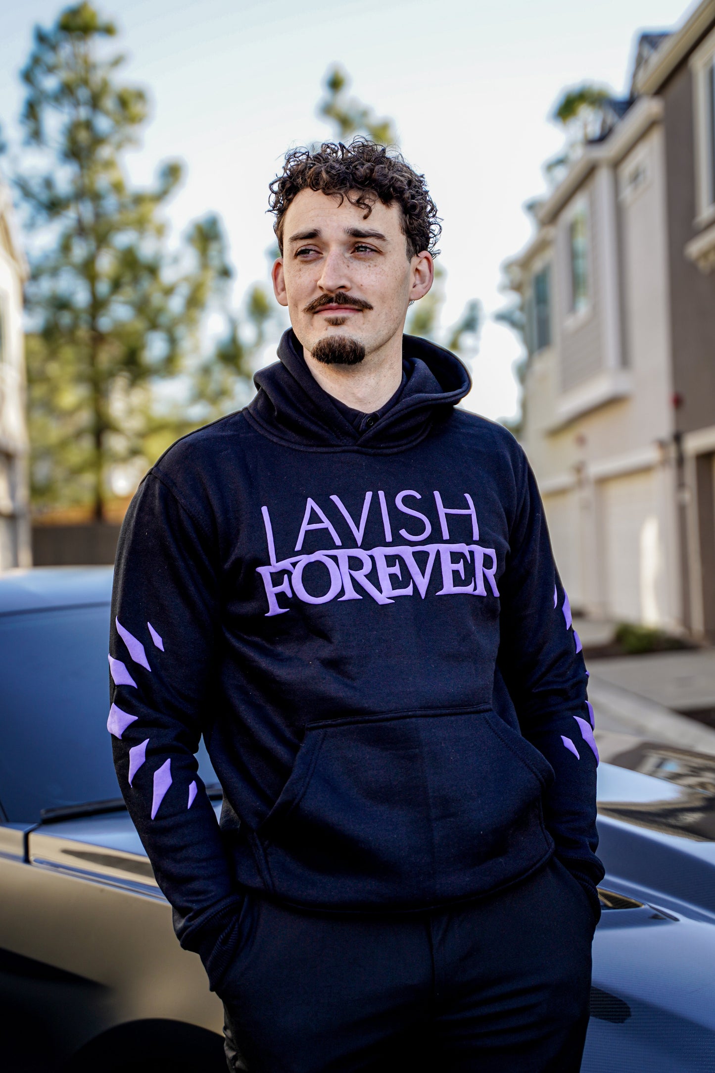 Lavish Forever Black & Purple